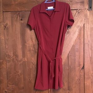 Elegant Red Women's Dress